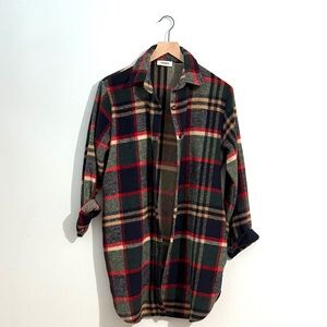 ADORA Multicolor Plaid Utility Jacket